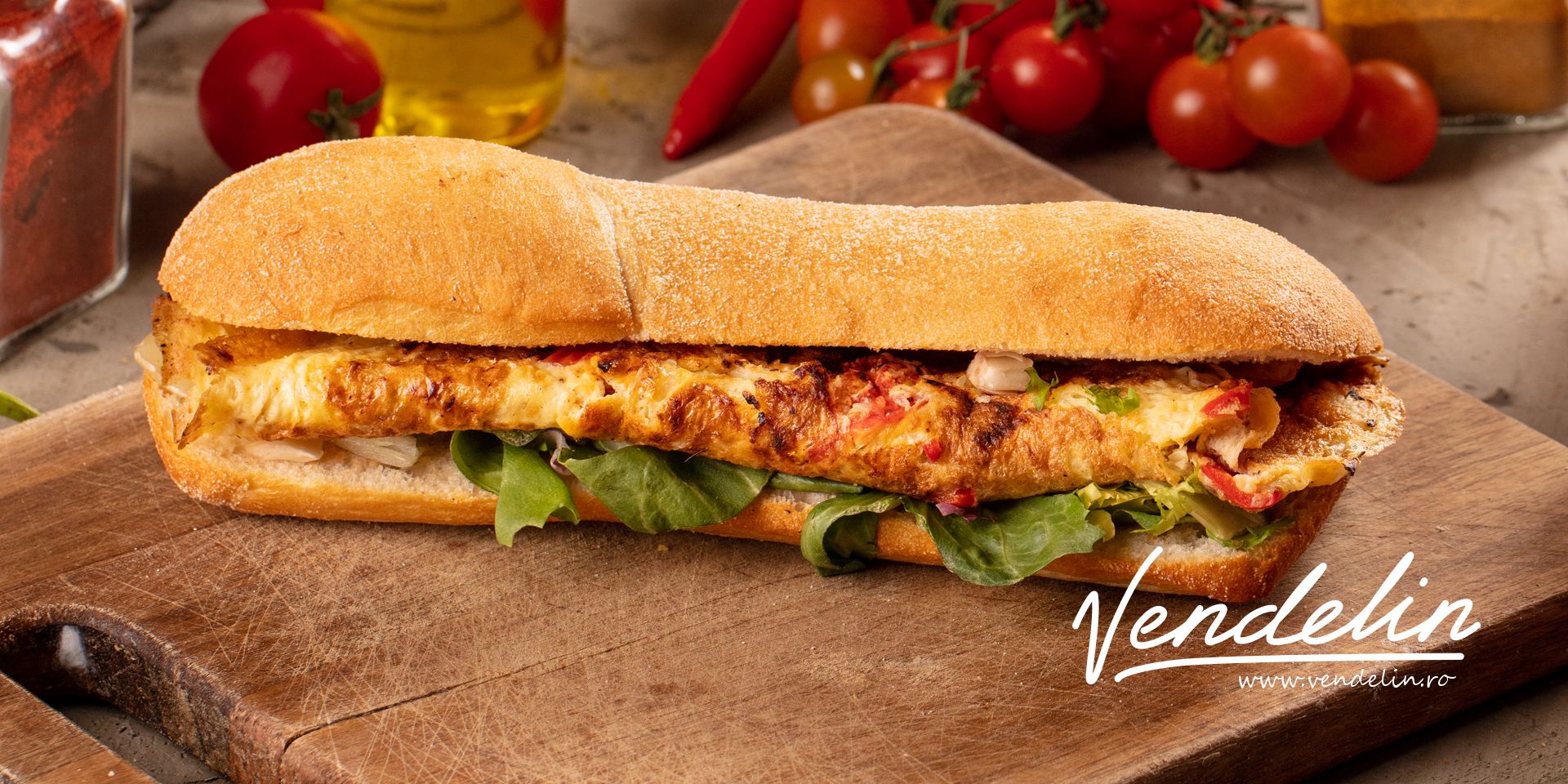 Egg roll sandwich