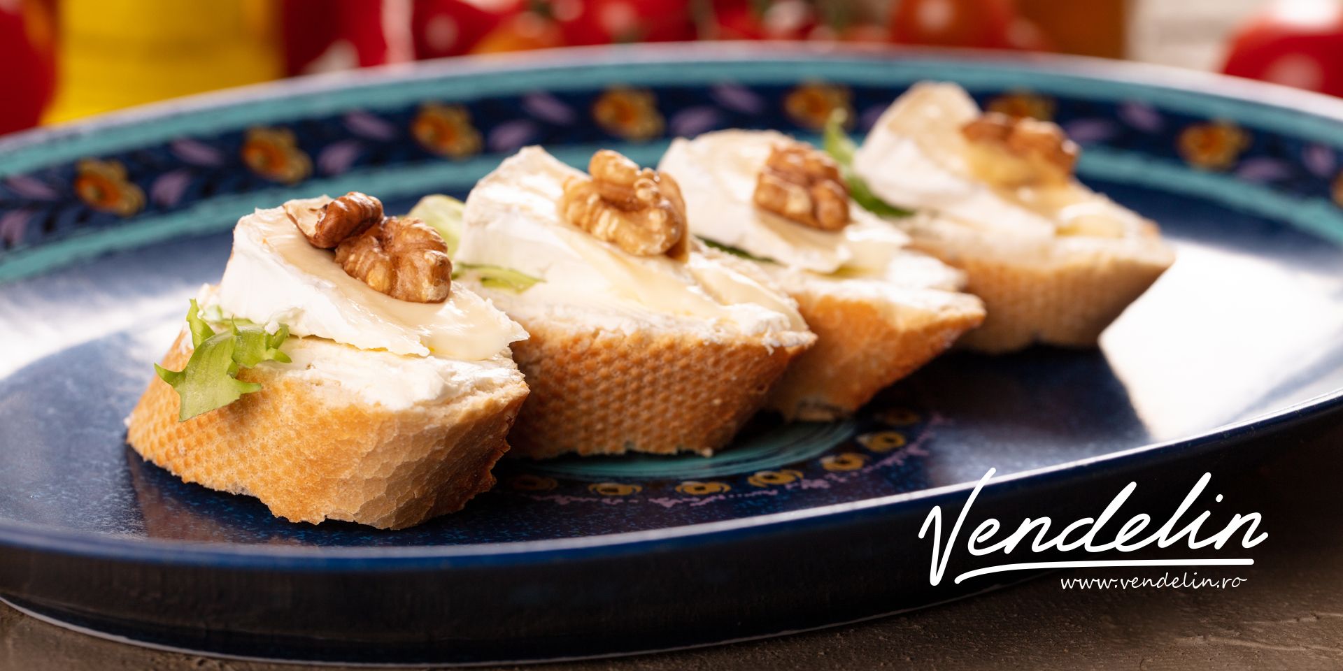 Camembert sajtos partyszendvics