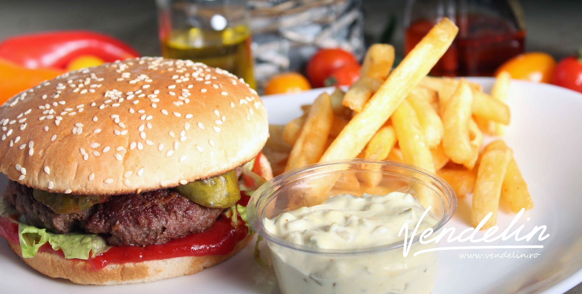 Mini Classic Burger Meniu
