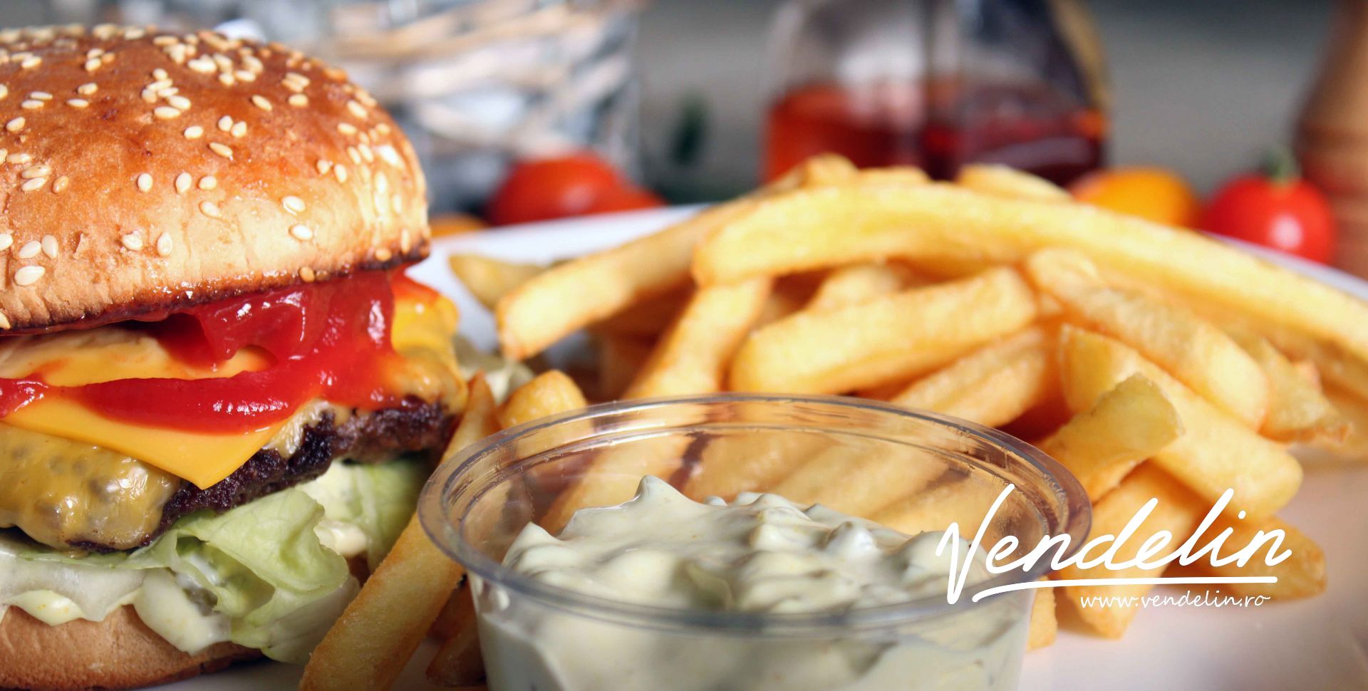 Mini American Burger Meniu
