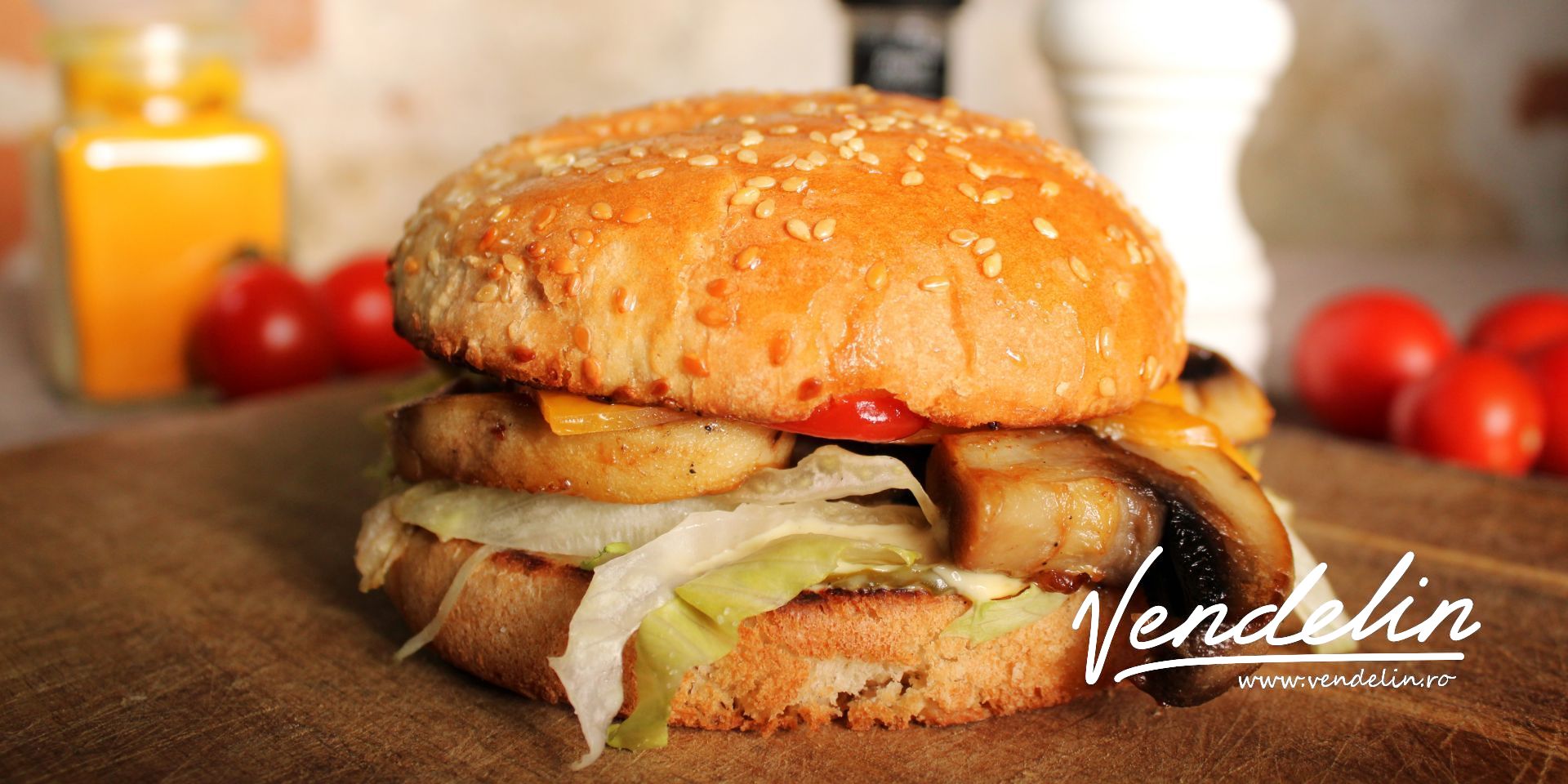 Mini Vega burger
