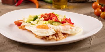 Ham and eggs