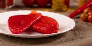 Sült paprika
