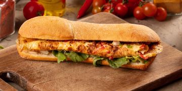 Egg roll sandwich