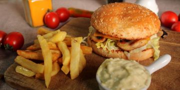 Vegaburger Menü
