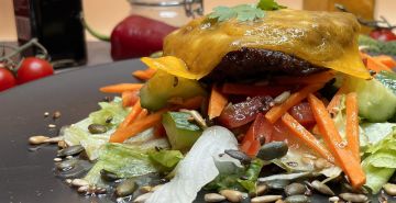 Burger saláta