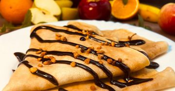 Waffle nut palacsinta
